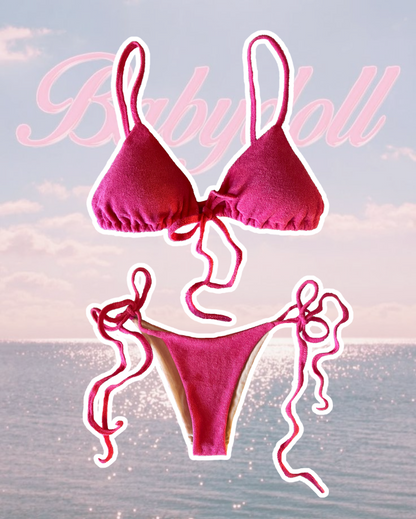 Pink Set Swimsuit - Because I Love Lingerie